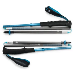 Bâtons de randonnée DISTANCE CARBON Z POLES Desert Sky BLACK DIAMOND