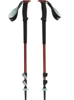 Bâtons de randonnée TRAIL TREKKING POLES Iron Red BLACK DIAMOND