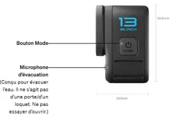 Caméra embarquée HERO13 black GoPro
