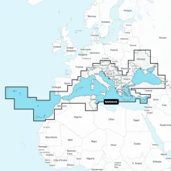 Carte Navionics+ / version Large / MEDITERRANEE ET MER NOIRE / Nouvelle Edition - NAVIONICS