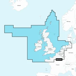 Carte Navionics+ / version Large / ROYAUME-UNI. IRLANDE ET PAYS-BAS / Nouvelle Edition - NAVIONICS