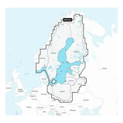 Carte Navionics+ pour sondeur Garmin - Large - Europe