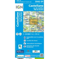 Carte Top 25 - 3542OT Castellane