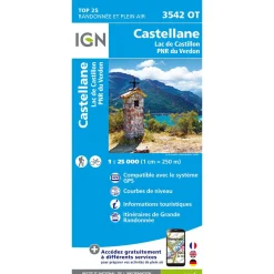 Carte Top 25 - 3542OT Castellane