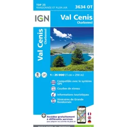 Carte Top 25 - 3634OT Val-Cenis/Charbonnel