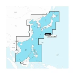 Carte Vision Plus pour sondeur Garmin - Large - Reste du Monde - NAVIONICS