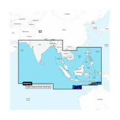 Carte Vision Plus pour sondeur Garmin - Large - Reste du Monde - NAVIONICS