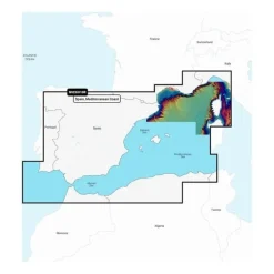 Cartes Navionics+ / Vision+ pour sondeurs Garmin - regular - Europe