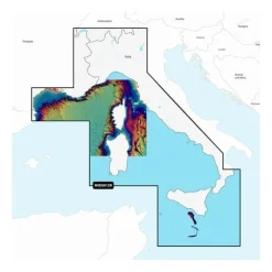 Cartes Navionics+ / Vision+ pour sondeurs Garmin - regular - Europe