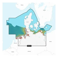 CARTES NAVIONICS+ / Vision+ POUR SONDEURS GARMIN - REGULAR - RESTE du monde