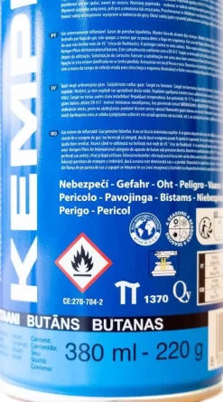 CARTOUCHE DE GAZ 220 GR - KEMPER