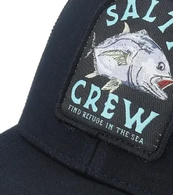 CASQUETTE / CHAPEAU SALTY CREW ULUA RETRO TRUCKER HOMME COULEUR BLACK TAILLE 1Sz