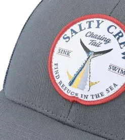 CASQUETTE / CHAPEAU SALTY CREW BOTTOM DWELLER RETRO TRUCKER HOMME COULEUR CHARCOAL TAILLE 1Sz