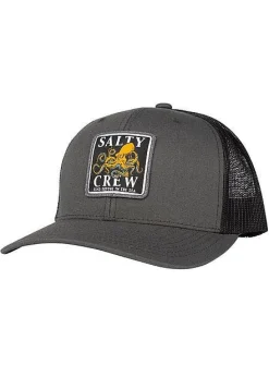 CASQUETTE / CHAPEAU SALTY CREW INK SLINGER RETRO TRUCKER HOMME COULEUR CHARCOAL TAILLE 1Sz