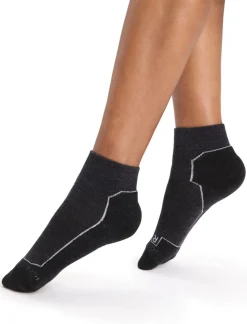 Chaussettes randonnées femme W Hike+ Light Mini JET HTHR ICEBREAKER