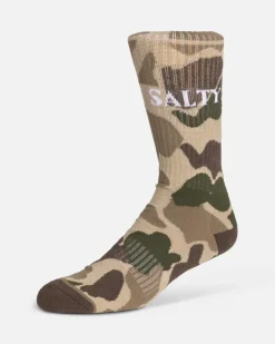 CHAUSSETTES SALTY CREW CAMO 3 PACK HOMME COULEUR MULTI TAILLE 1Sz