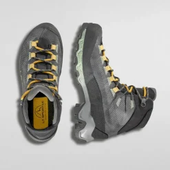 Chaussures de randonnée Femme Aequilibrium Hike GTX Woman - Carbon / Aspen Green LA SPORTIVA