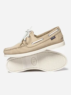Chaussures femme bateau HELIANE argile TBS