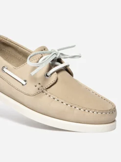 Chaussures femme bateau HELIANE argile TBS