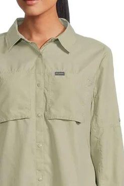 Chemise de randonnée Femme SKIEN VALLEY LONG SLEEVE SHIRT SAFARI COLUMBIA