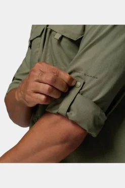 Chemise de randonnée Homme SILVER RIDGE UTILITY II LS SHIRT STONE GREEN COLUMBIA