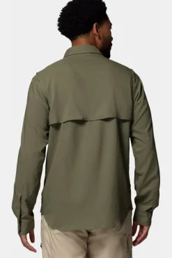 Chemise de randonnée Homme SILVER RIDGE UTILITY II LS SHIRT STONE GREEN COLUMBIA
