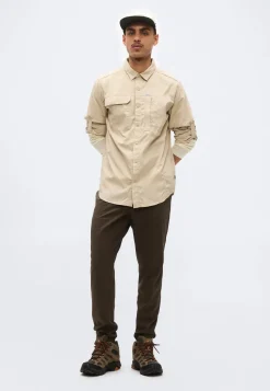 Chemise de randonnée Homme SKIEN VALLEY LONG SLEEVE SHIRT ANCIENT FOSSIL COLUMBIA