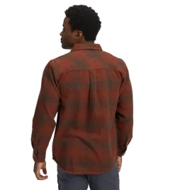 Chemise Homme M PROJECT FLANNEL Basalt-Iron Red Plaid BLACK DIAMOND