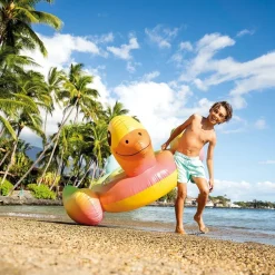 Chevauchable Canard Jaune