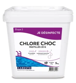 CHLORE CHOC PASTILLE 5KG
