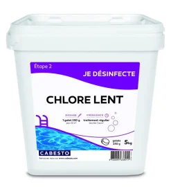 CHLORE LENT 5KG CABESTO
