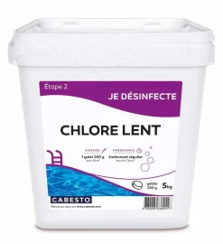 CHLORE LENT PREMIUM 5 KG