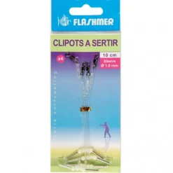 CLIPOTS FLASHMER À SERTIR 10CM