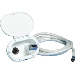 COFFRET DOUCHE A BOUTON EXTRACTIBLE AVEC INTERRUPTEUR | OSCULATI