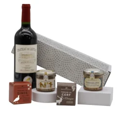COFFRET L ART DE RECEVOIR 310G 75CL DUCS DE GASCOGNE