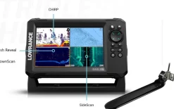 Combiné sondeur GPS Eagle 7 - Lowrance