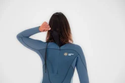 Combinaison de longe-côte Double Zip 3/2 mm femme Watershades Blue MELLOW SEA SEAFLOW