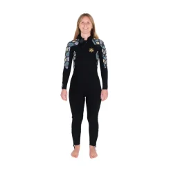 Combinaison de longe-côte double zip 4/3 mm femme Floral MELLOW SEA ANFIBI