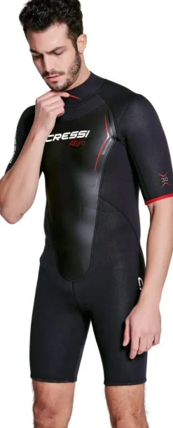 Combinaison de plongée et d'apnée shorty ALTUM homme 3 mm CRESSI SUB
