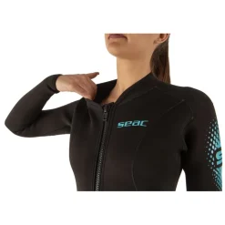 Combinaison de plongée sous-marine et apnée LIBERTY femme 3 mm SEAC SUB