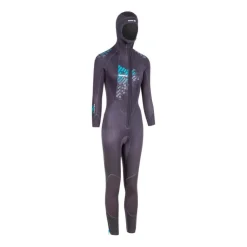 COMBINAISON DE PLONGEE ET D'APNEE MONOPIECE FEMME ALIZE 7 MM AVEC CAGOULE | BEUCHAT