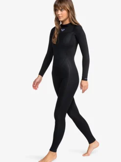 Combinaison de surf femme PROLOGUE 4/3 mm noir back zip ROXY