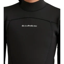 Combinaison de surf garçon PROLOGUE+ GBS 4/3 mm zip dorsal noir QUIKSILVER