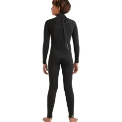 Combinaison de surf garçon PROLOGUE+ GBS 4/3 mm zip dorsal noir QUIKSILVER