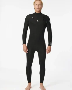 Combinaison de surf homme DAWN PATROL PERF 3/2 mm zip poitrine RIP CURL