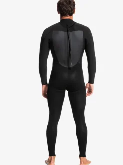 Combinaison de surf homme PROLOGUE 4/3 mm noir back zip QUIKSILVER