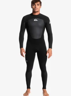 Combinaison de surf homme PROLOGUE 4/3 mm noir back zip QUIKSILVER