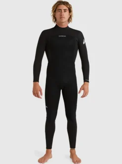 Combinaison de surf homme PROLOGUE 3/2 mm noir back zip QUIKSILVER