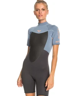 Combinaison de surf shorty PROLOGUE 2/2 mm femme sunglow ROXY