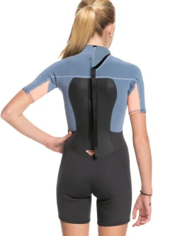 Combinaison de surf shorty PROLOGUE 2/2 mm fille sunglow ROXY